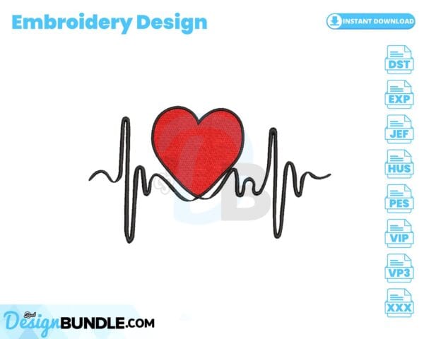 heartbeat-embroidery-design