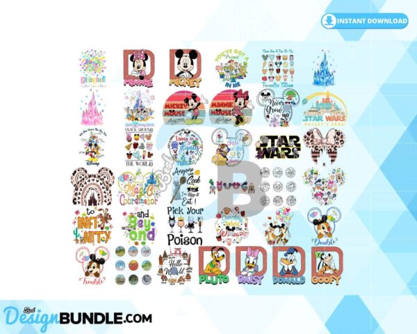 35-designs-retro-magical-kingdom-png-princess-bundle-png