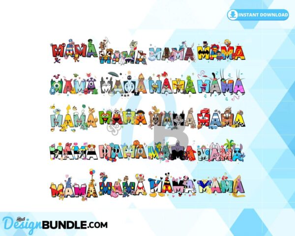 20-mama-cartoon-movie-png-bundle-family-vacation-png-retro-mama-png
