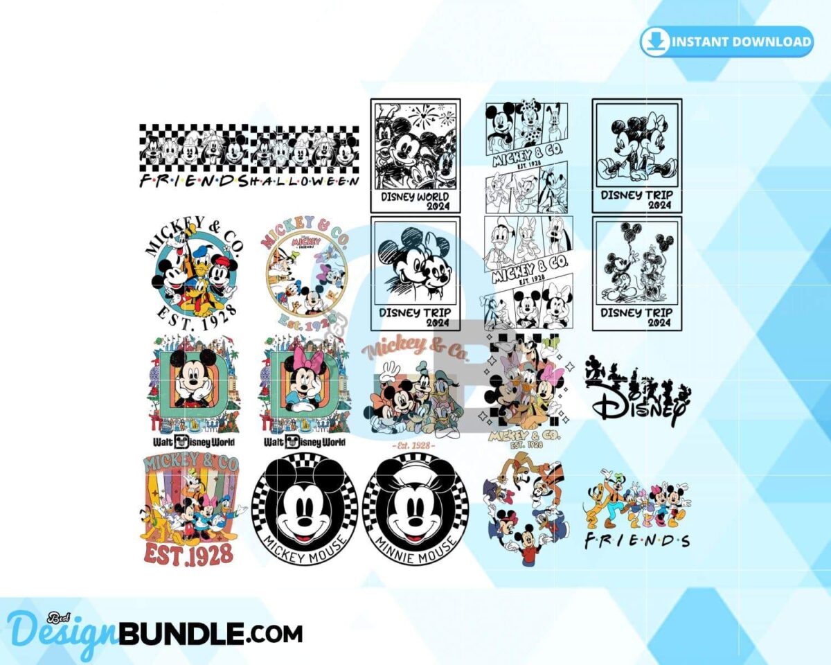 bundle-mouse-and-friends-png-family-trip-png
