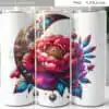 watercolor-wild-flowers-tumbler-design