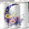 watercolor-wild-flowers-tumbler-design