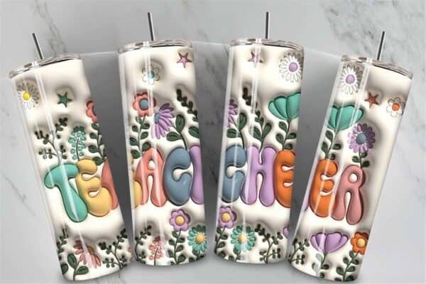 3d-inflated-teacher-floral-tumbler-wrap-instant-download