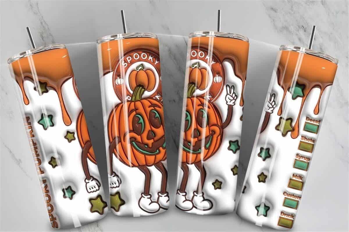 3d-inflated-retro-halloween-tumbler-instant-download