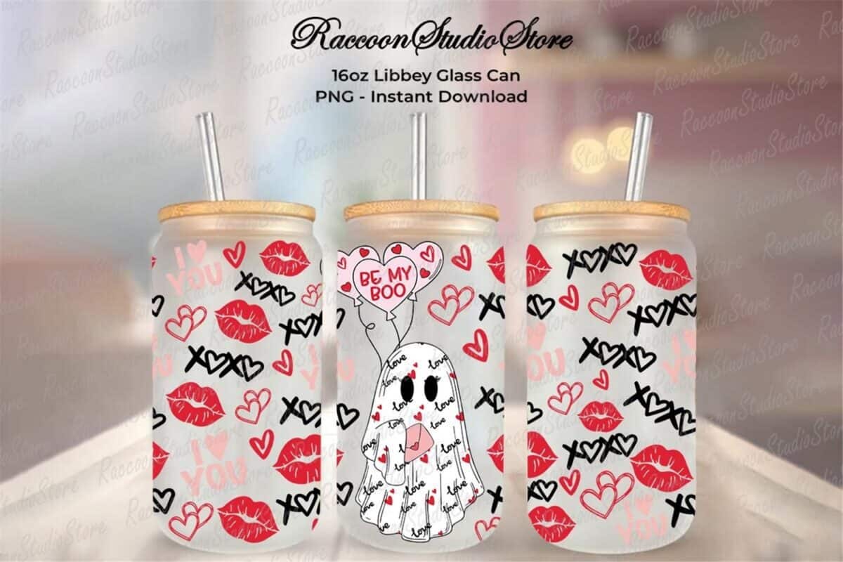 cute-ghost-valentine-glass-can-instant-download
