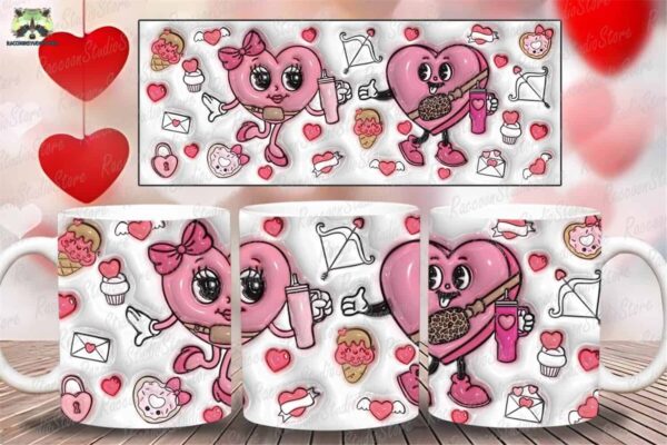3d-inflated-heart-couple-11oz-mug-wrap-instant-download