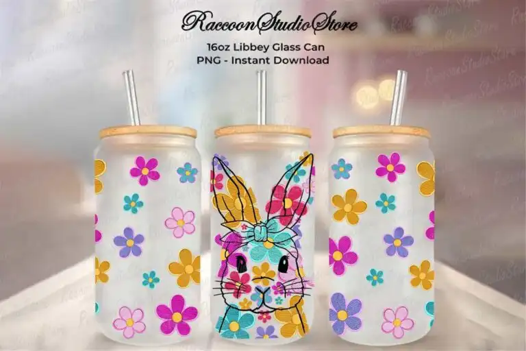 easter-gift-glass-can-16oz-instant-download