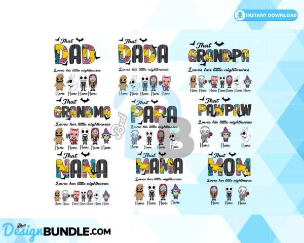 custom-family-of-nightmare-bundle-mama-of-nightmares-personalized-bundle-png