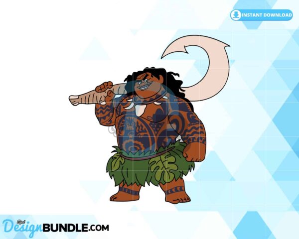 maui-with-his-hook-moana-svg