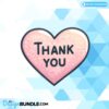 thank-you-heart-sublimation-clipart-png