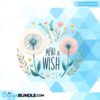 make-a-wish-sublimation-clipart-png
