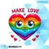 make-love-sublimation-clipart-png