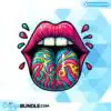 hippie-mouth-sublimation-clipart-png