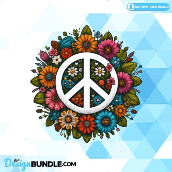 hippie-flower-sublimation-clipart-png