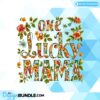 one-lucky-mama-sublimation-clipart-png
