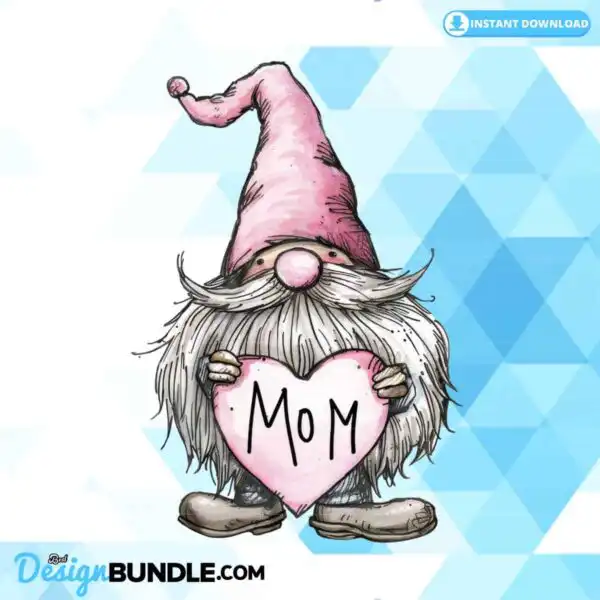 mom-gnome-sublimation-clipart-png