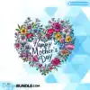 Happy Mother's Day Heart Clipart PNG happy-mothers-day-heart-clipart-png