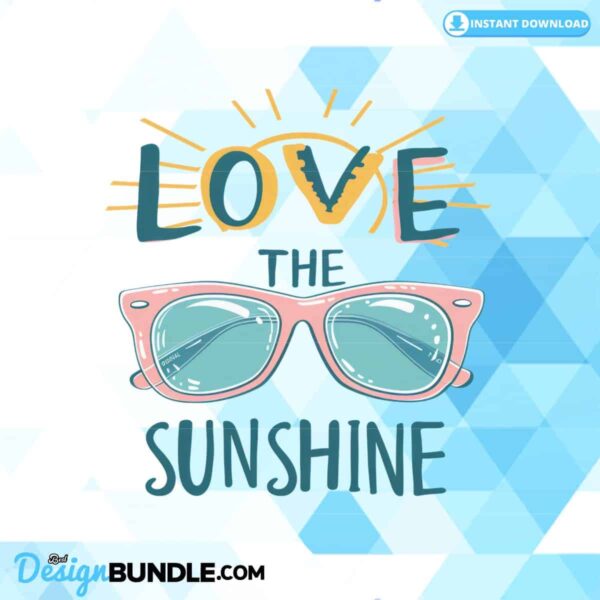 love-the-sunshine-sublimation-clipart