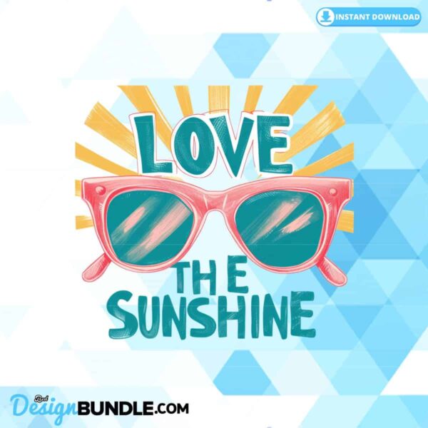 love-the-sunshine-sublimation-clipart