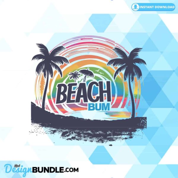 beach-bum-sublimation-clipart-png