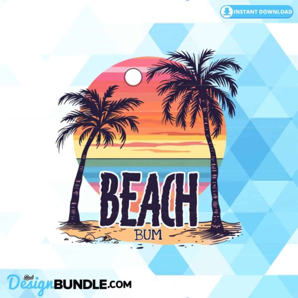 beach-bum-sublimation-clipart-png