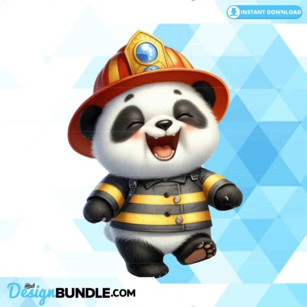 watercolor-cute-firefighter-animals