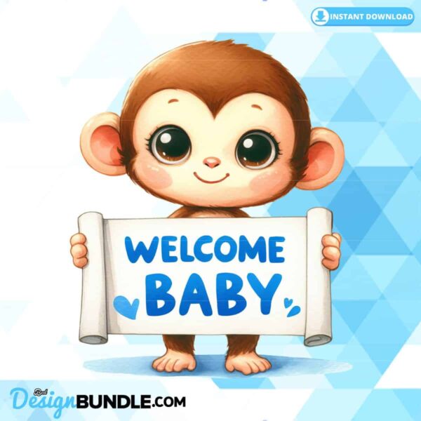 set-of-blue-welcome-baby-collection
