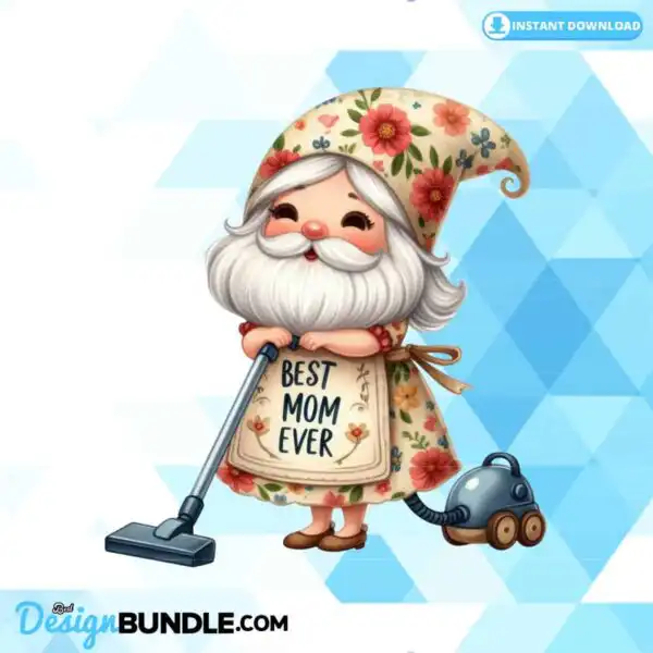 mothers-day-gnome-watercolor-clipart