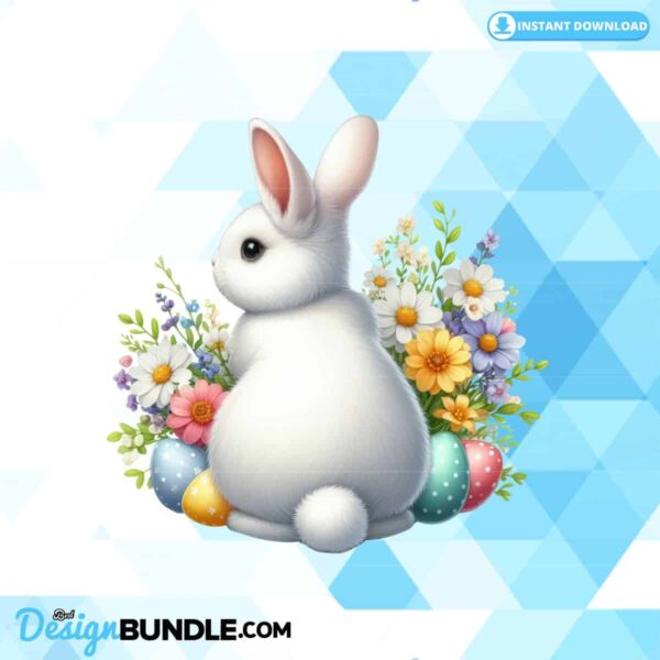 cute-easter-day-back-view-clipart-png