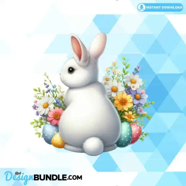 cute-easter-day-back-view-clipart-png