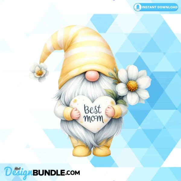 mothers-day-gnomes-collection-clipart