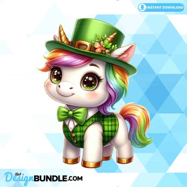 st-patricks-day-unicorns-clipart-png