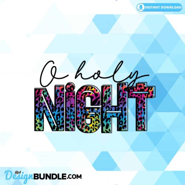 o-holy-night-leopard-svg-sublimation
