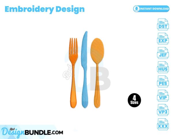 fork-knife-spoon-embroidery-design