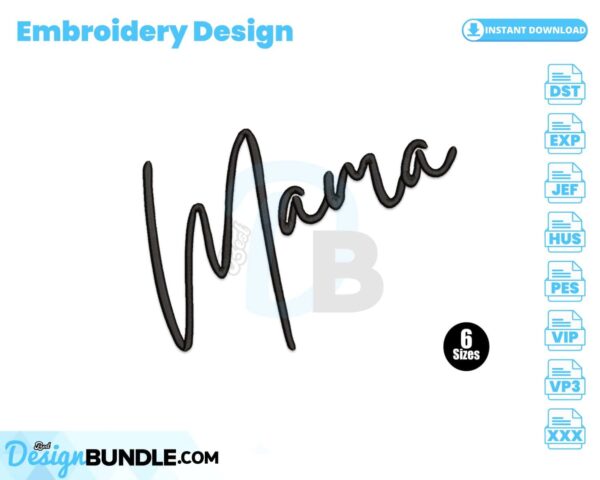 mama-embroidery-design