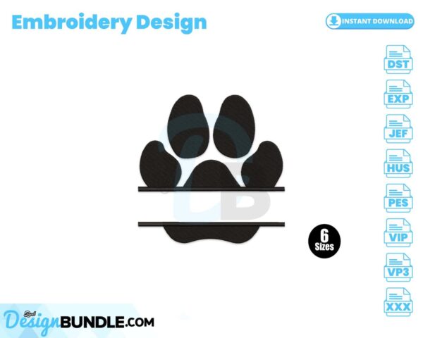 split-paw-print-embroidery-design