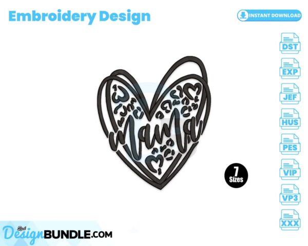 mama-heart-leopard-print-embroidery-design