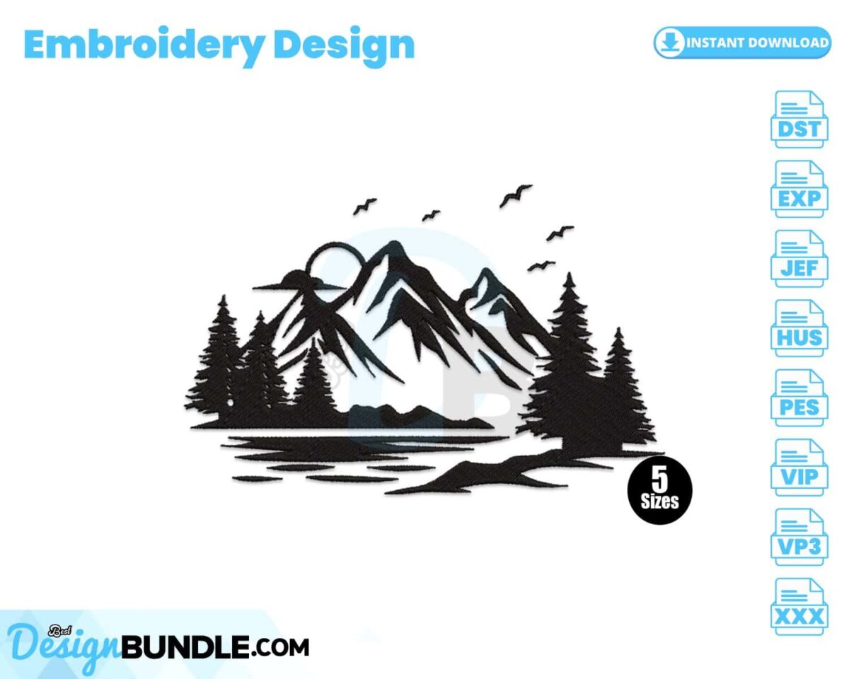 forest-pine-trees-and-mountains-lake-embroidery-design