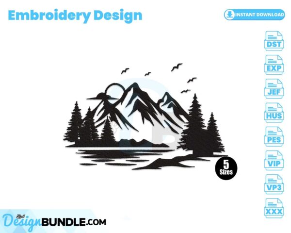 forest-pine-trees-and-mountains-lake-embroidery-design