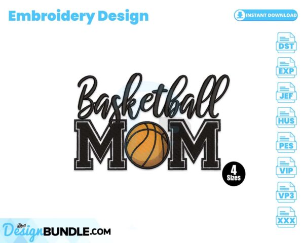 basketball-mom-embroidery-design