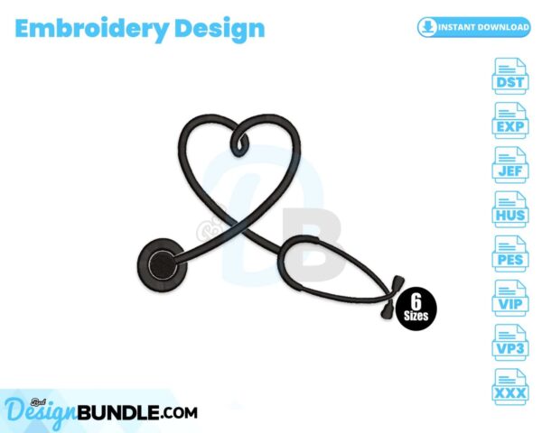 stethoscope-embroidery-design