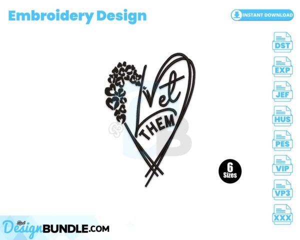 let-them-embroidery-design