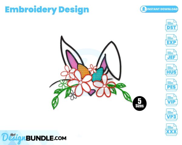 floral-bunny-ears-embroidery-design