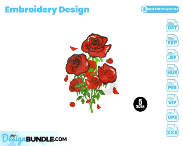 red-rose-embroidery-design