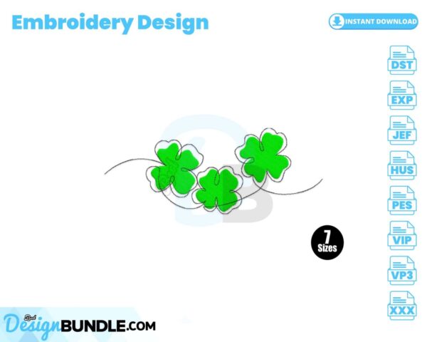 four-leaf-clovers-embroidery-design