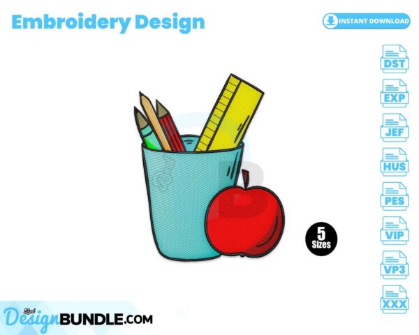 pencil-holder-embroidery-design