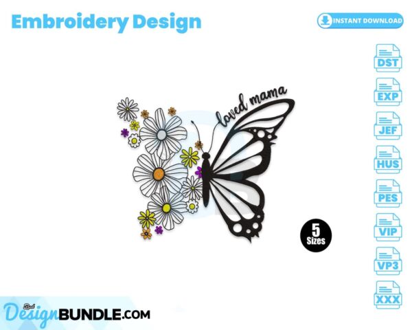 floral-butterfly-loved-mama-embroidery-design