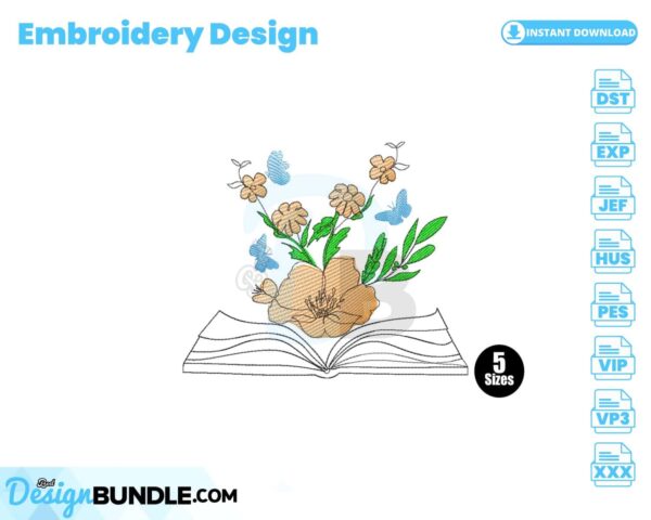 book-with-flowers-embroidery-design