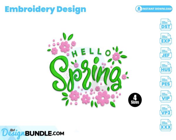 hello-spring-embroidery-design