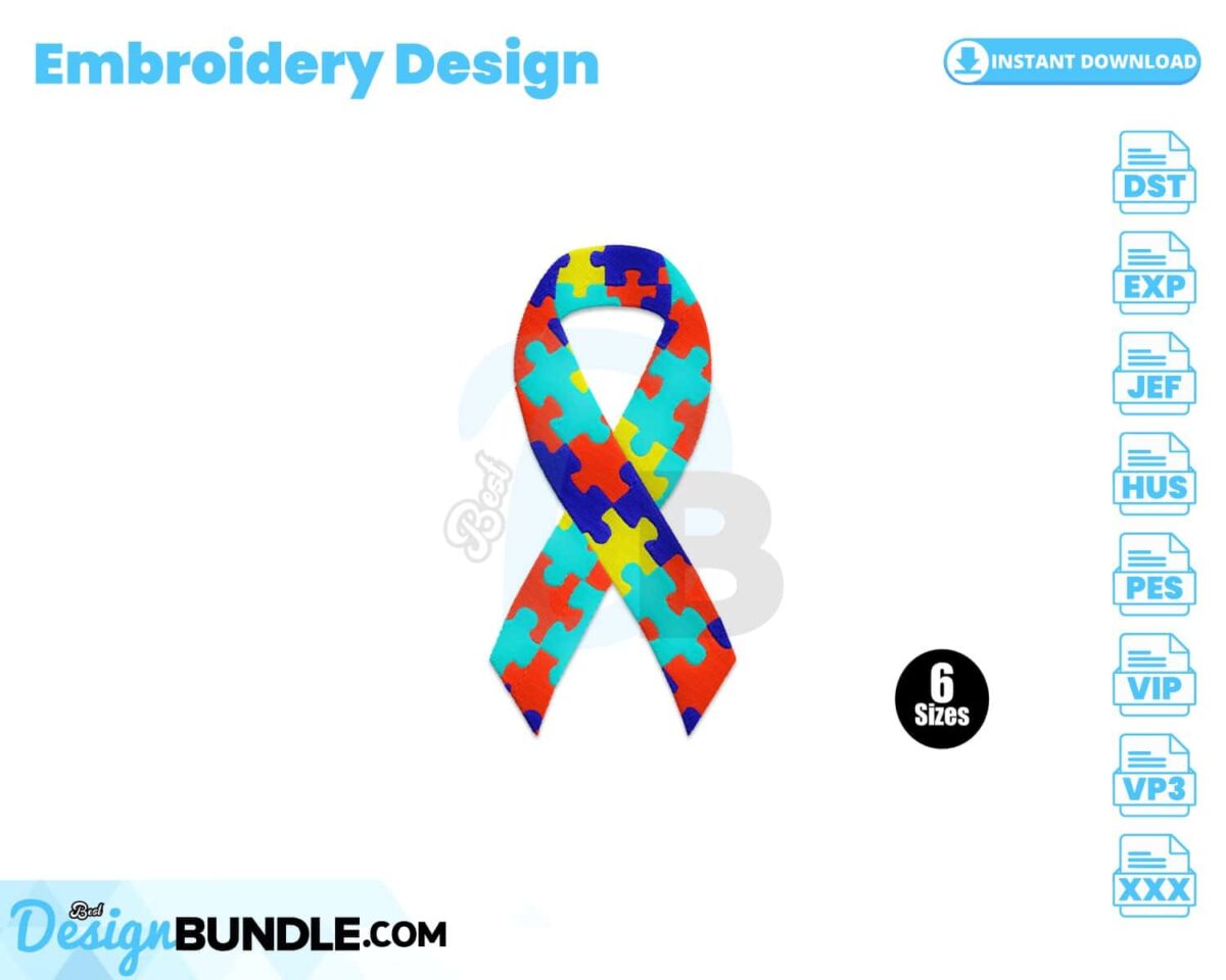 autism-awareness-ribbon-embroidery-design